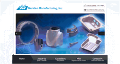 Desktop Screenshot of meridenmfg.com